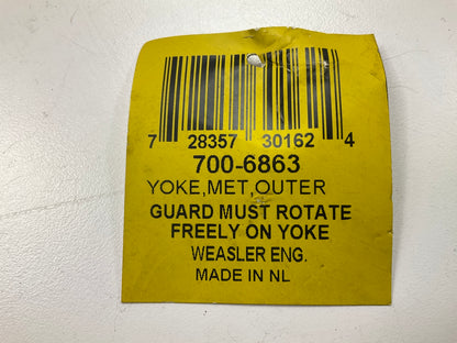 Weasler Eng 700-6863 8 Series Implement Outer Profile Yoke, 63mm Bore
