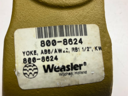 Weasler Eng 800-8624 6 Series Round Bore Implement Yoke, 1-1/2'' Bore W/ Keyway