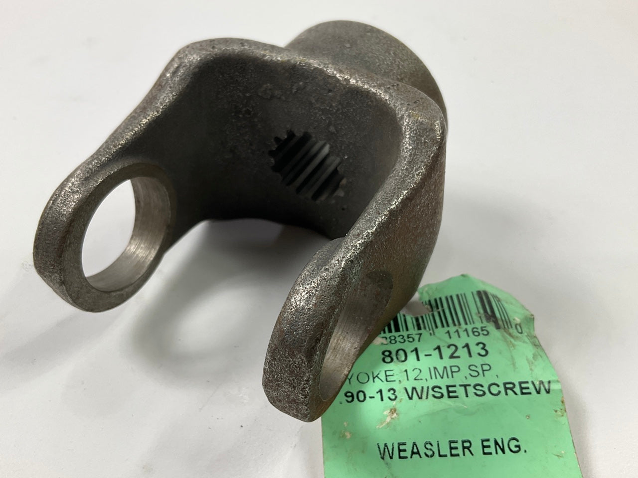 Weasler Eng 801-1213 Spline Bore Implement Yoke, .90'' X 13 Spline W/ Set Screw