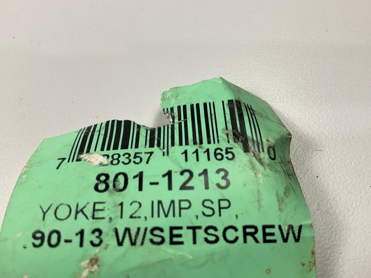 Weasler Eng 801-1213 Spline Bore Implement Yoke, .90'' X 13 Spline W/ Set Screw