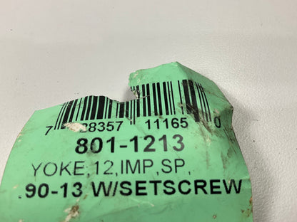 Weasler Eng 801-1213 Spline Bore Implement Yoke, .90'' X 13 Spline W/ Set Screw