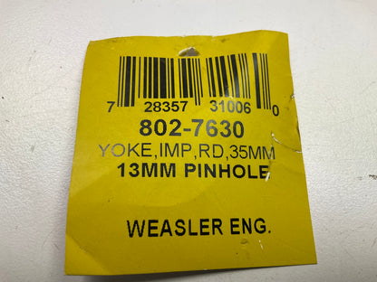 Weasler 802-7630 2400 Series Shear Pin Implement Yoke, 30mm Bore, 10mm Pin