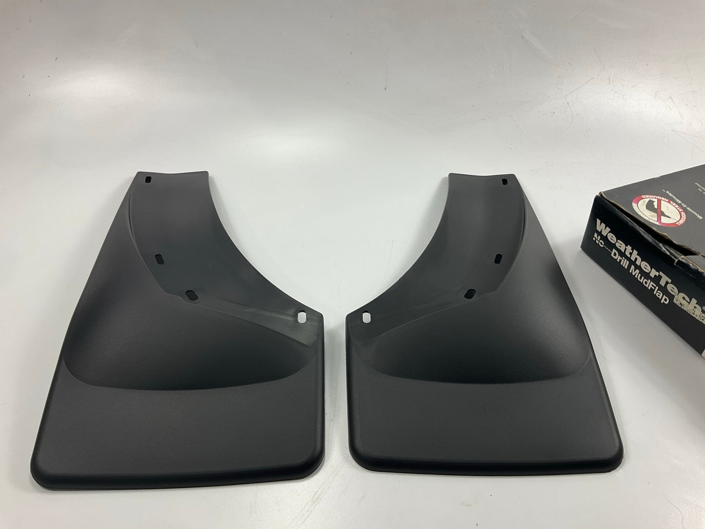 110010 Front No Drill Mudflaps 2008-13 Silverado 1500, 2008-14 2500HD 3500HD