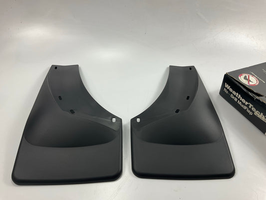 110010 Front No Drill Mudflaps 2008-13 Silverado 1500, 2008-14 2500HD 3500HD