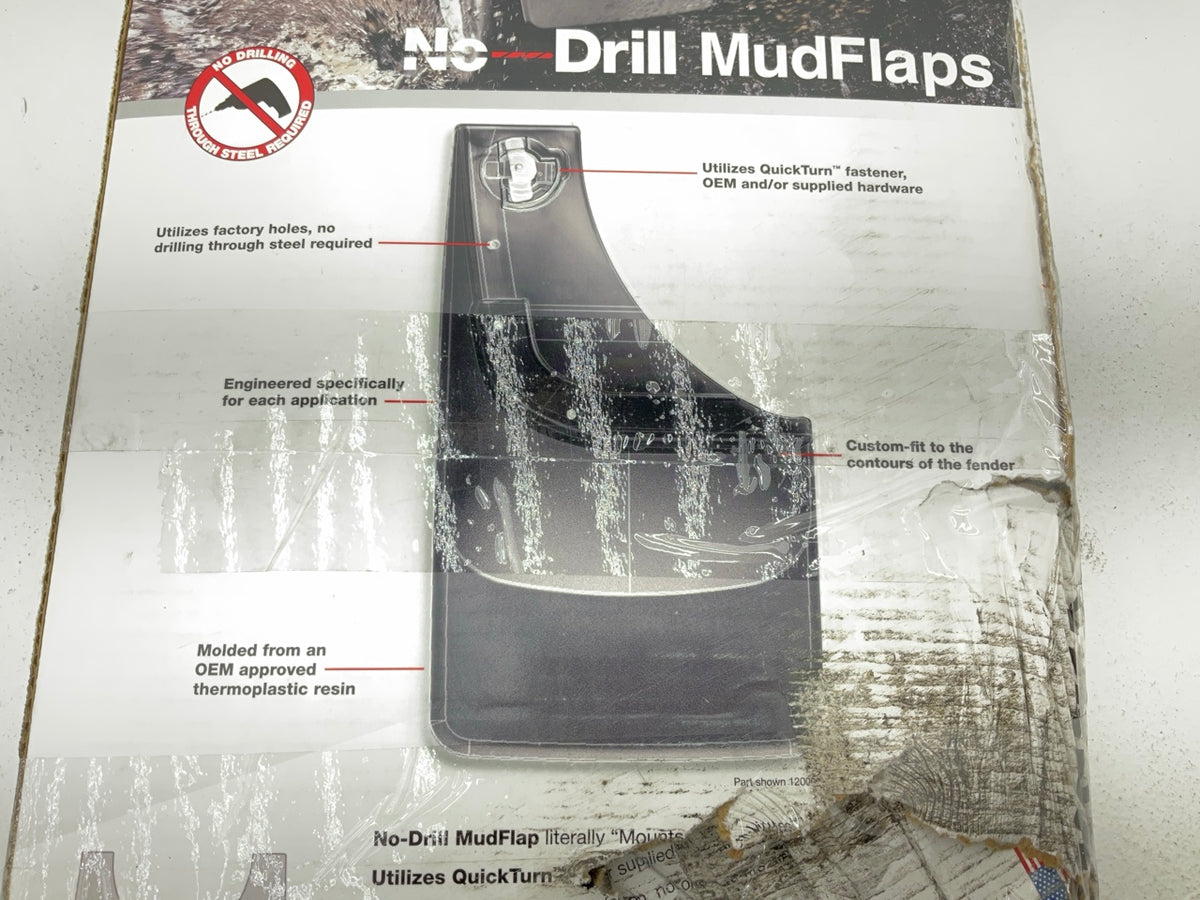 DIRECT FIT - 110036 Front ''No-Drill'' Splash Guards / Mud Flaps
