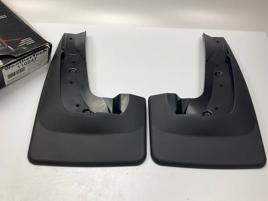 DIRECT FIT 110047 Front Splash Guards / Mud Flaps, No-Drill, 2007-12 GMC Acadia