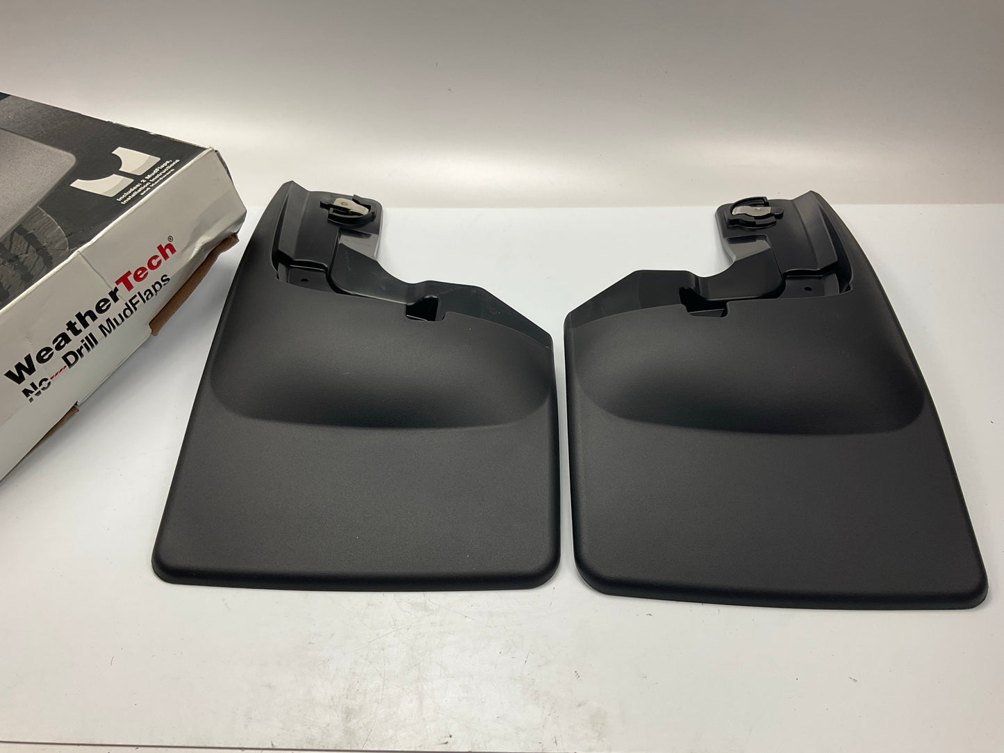 DIRECT FIT 110065 Front Splash Guards Mud Flaps, No-drill, 17-25 F-250 F-350 SD