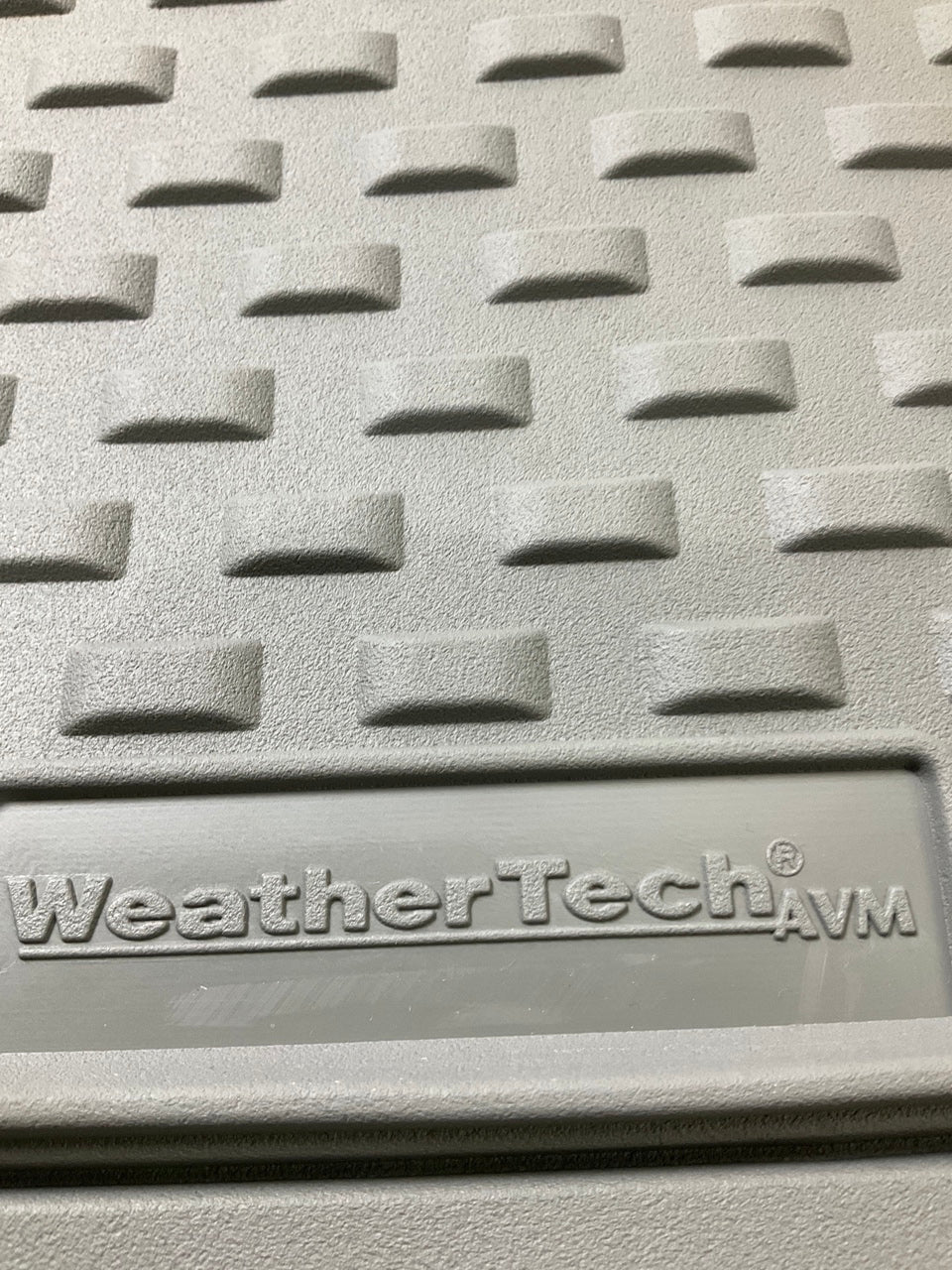 UNIVERSAL FIT - 11AVMSG Trim-To-Fit GRAY Rubber Floor Liner Mats 4-Piece