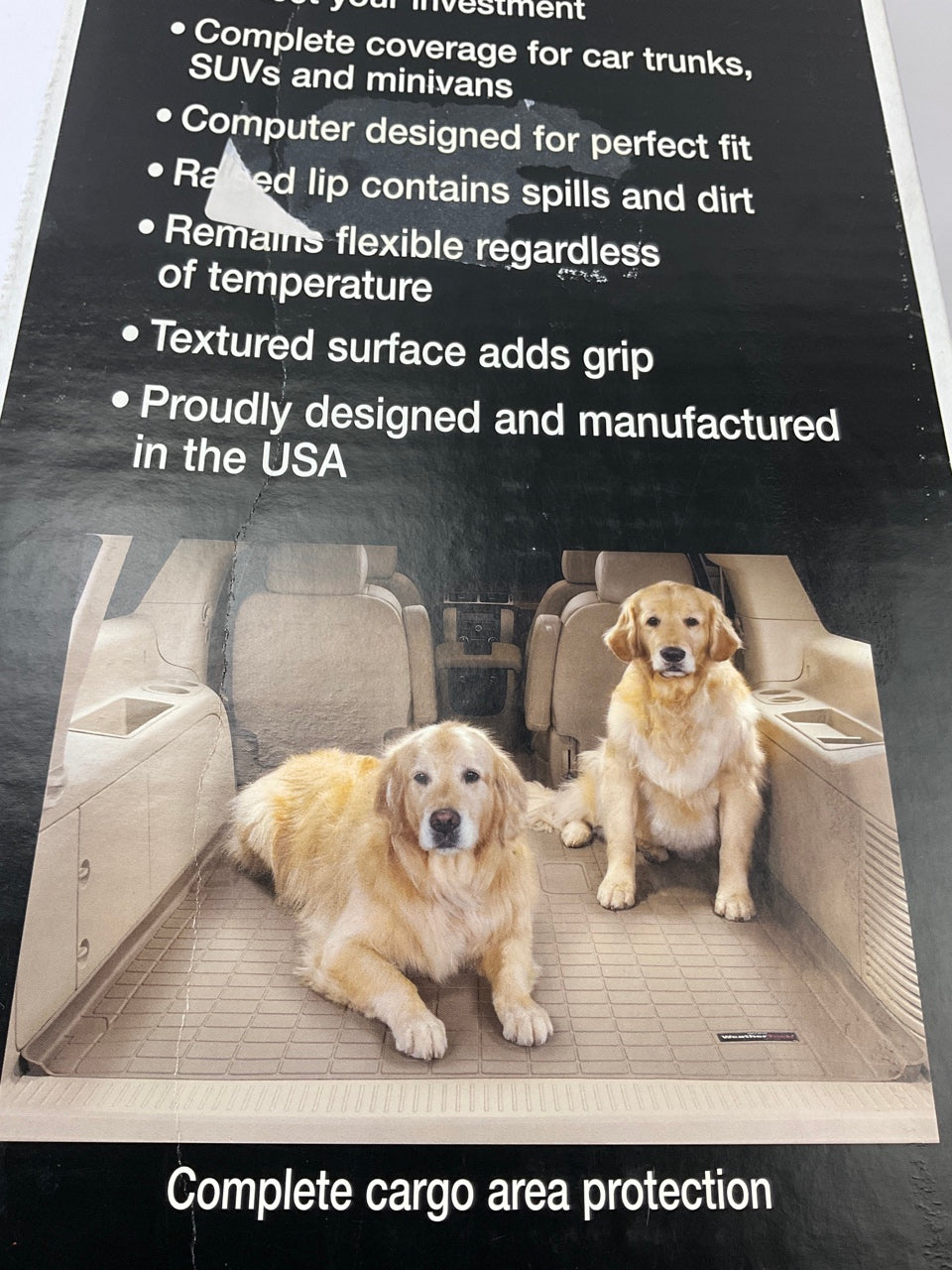 DIRECT FIT 40442 REAR CARGO Floor Liner Rubber Mat 2010-2017 GM Terrain Equinox