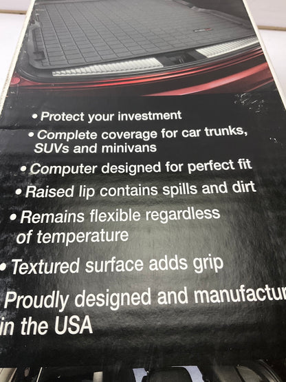DIRECT FIT - 40656 Cargo Trunk Liner Mat For 2014-2020 Jeep Cherokee - BLACK