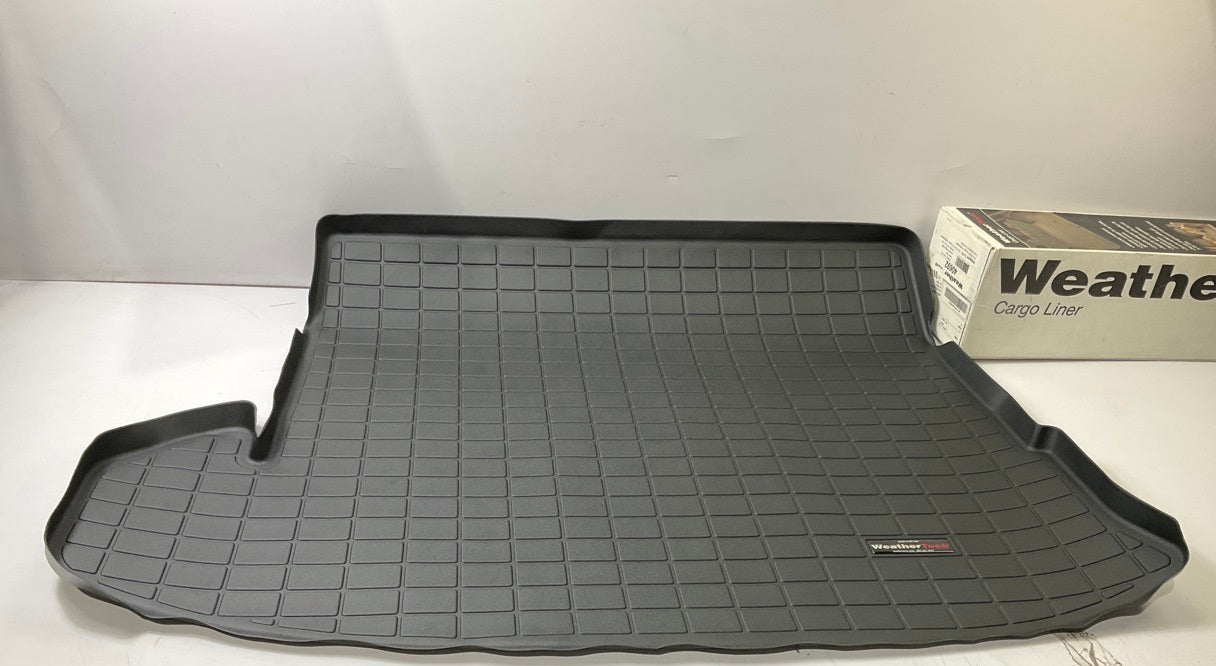 DIRECT FIT 40692 Cargo Rubber Liner Mat For 2014-2019 Toyota Highlander - BLACK