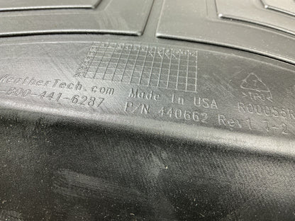 DIRECT FIT - 440662 Rear 2nd Row Rubber Floor Liner Protector Mat
