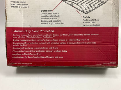 DIRECT FIT - 440667 Rear Rubber 2nd Row Center Aisle Floor Liner Protector Mat