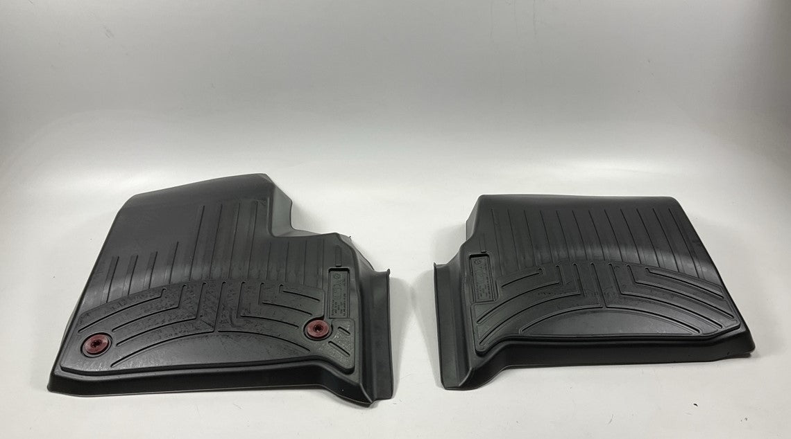 DAMAGED, (STICKY BACK) - Direct Fit Rubber Floor Liner Mats 18-23 Chevy Traverse