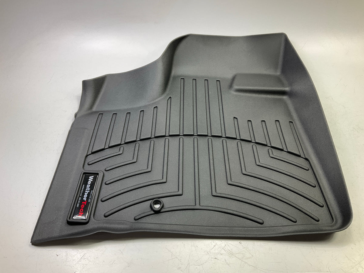 DIRECT FIT - 441411 Front Rubber Floor Liner Mats, Black For 08-12 Grand Caravan