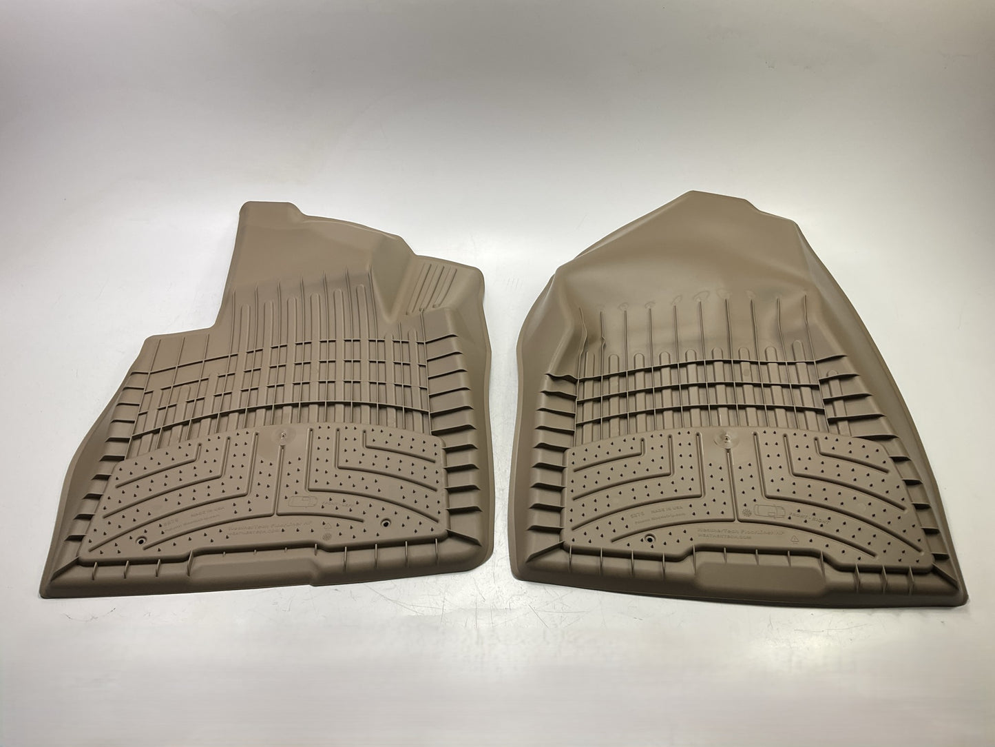DIRECT FIT - 4415721IM TAN Rubber Floor Liner Mats Set For 19-21 Tucson