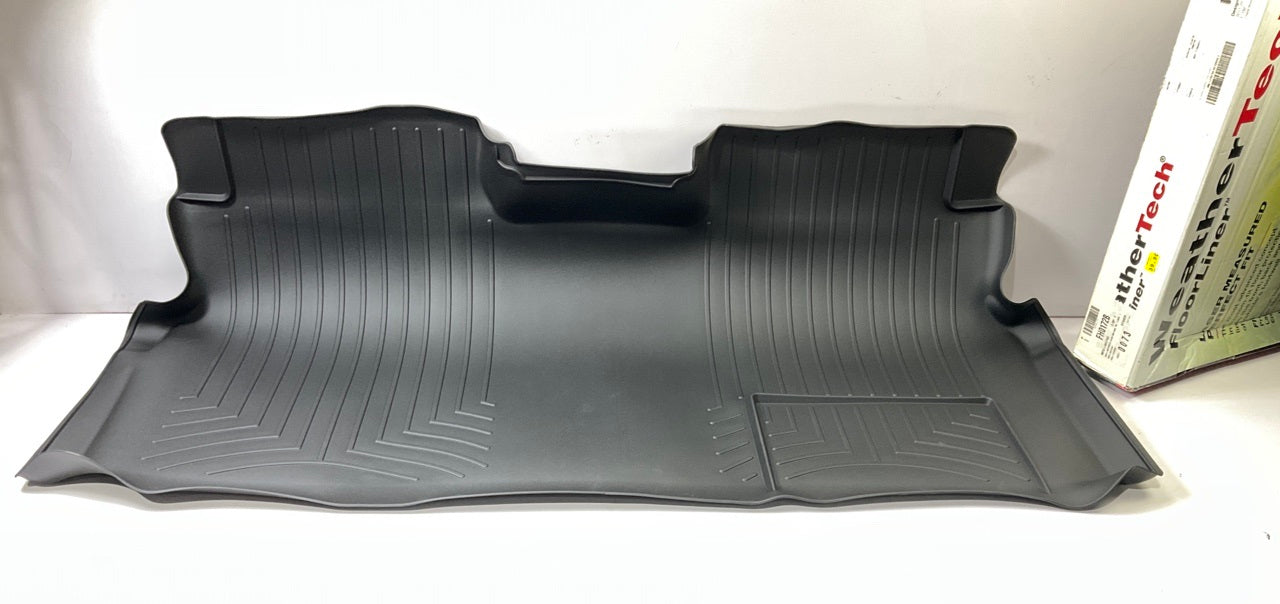 DIRECT FIT - 441793 Rear Second Row Floor Liner Mat - BLACK