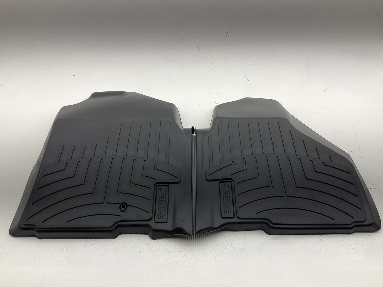 DIRECT FIT 442381 Front Rubber Floor Liner Mats For 2010-2012 Ram 1500 2500 3500