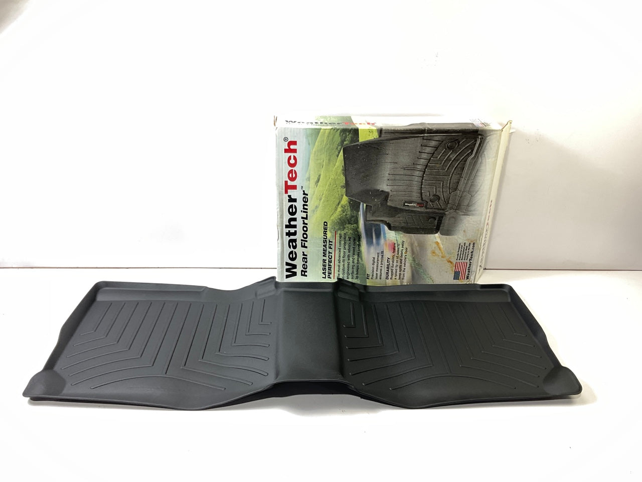 DIRECT FIT - 442712 Rear 2nd Row Floor Liner Rubber Mat 2010-17 Equinox, Terrain