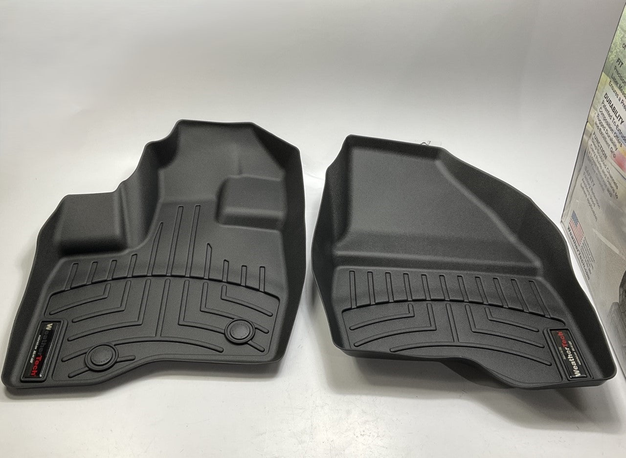 DIRECT FIT 443591 Front Rubber Floor Liner Mats - 2011-2014 Ford Explorer