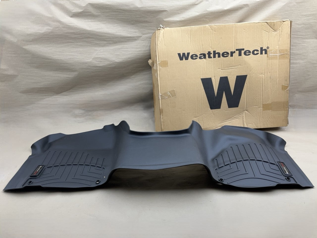 DIRECT FIT 444641 Front Rubber Floor Liner Mat OVER THE HUMP For 11-24 Ram 1500