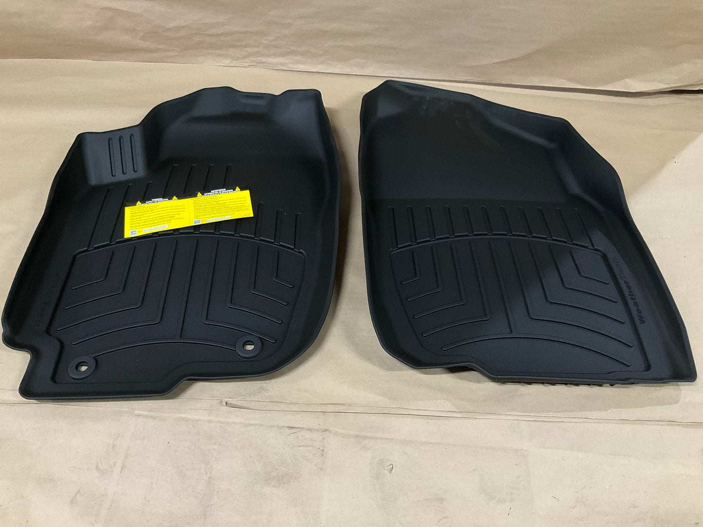 DIRECT FIT 445101IM Rubber Floor Liner Mats For 2013-2018 Toyota RAV4
