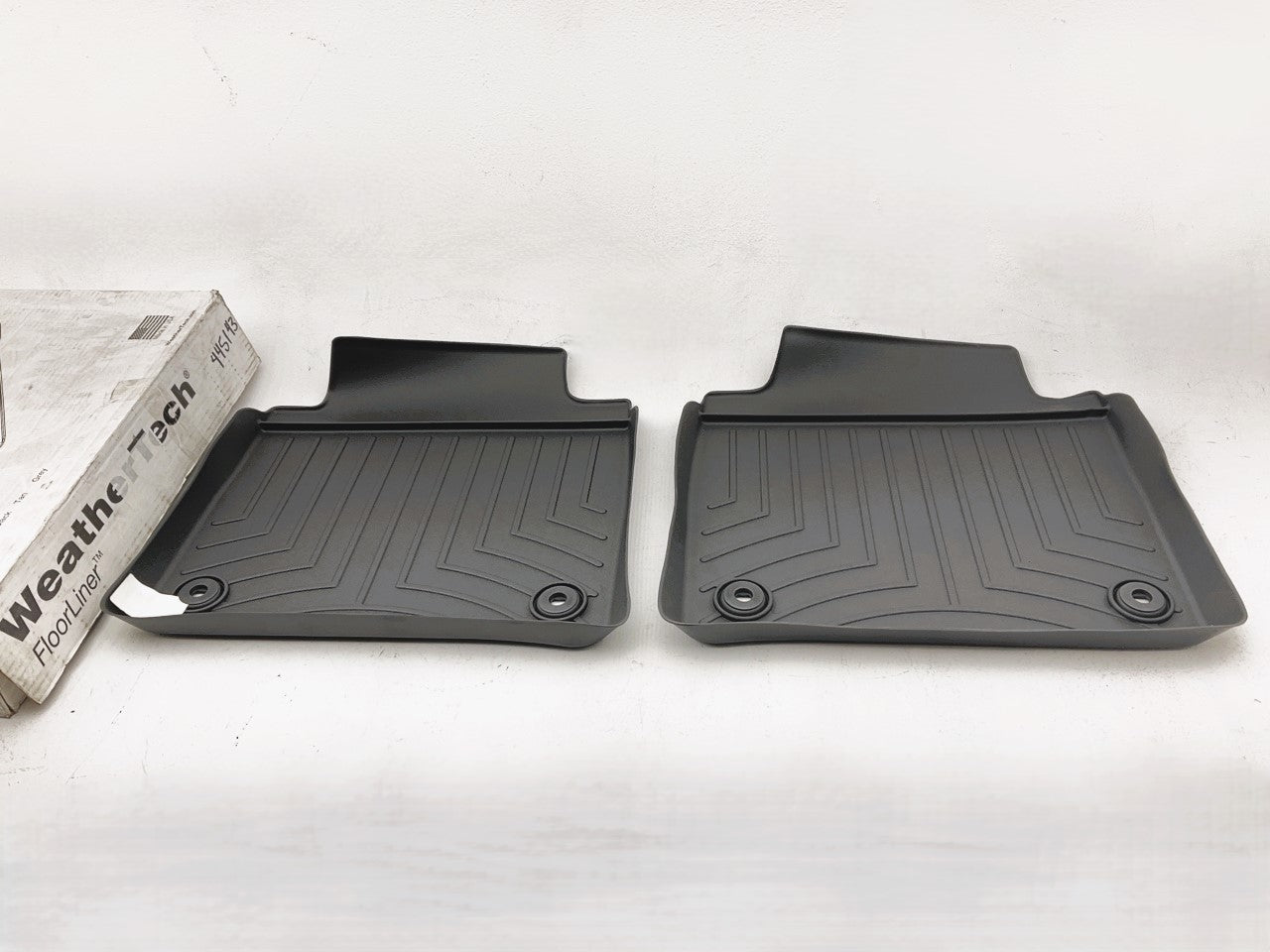 DIRECT FIT 445143 Rear Rubber Floor Liner Mats 13-17 Lexus LS460, 13-16 LS600h