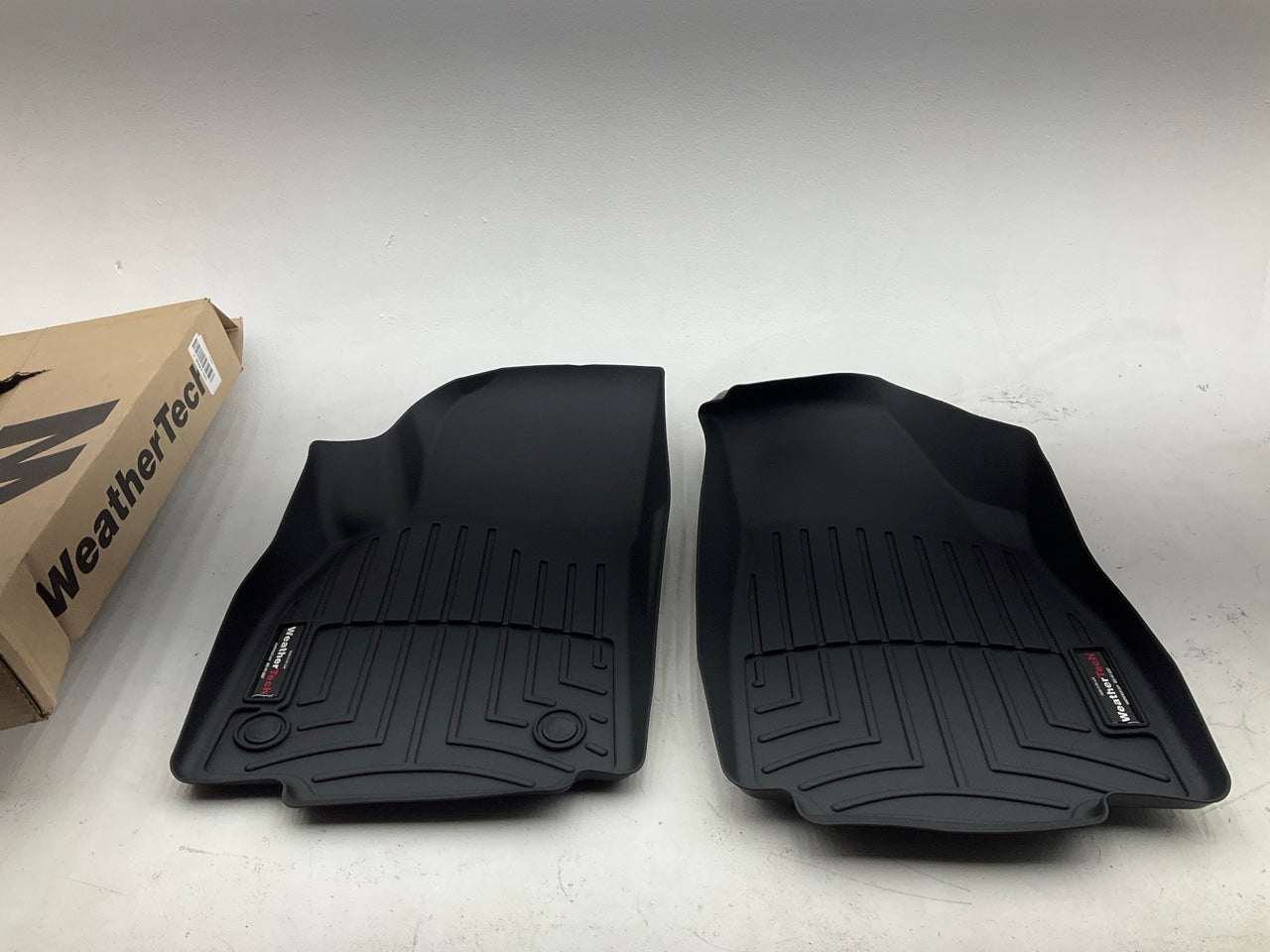 DIRECT FIT 445321 Front Rubber Floor Liner Mats, Black, 2013-2022 Buick Encore