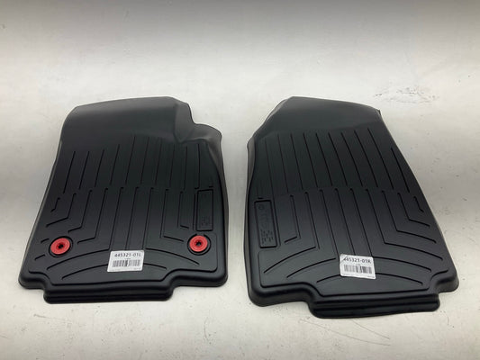 DIRECT FIT 445321 Front Rubber Floor Liner Mats, Black, 2013-2022 Buick Encore