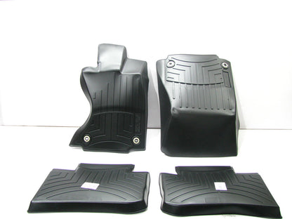 DIRECT FIT - 44575-1-2 Liner Rubber Mats Black For 2014-21 Lexus IS350 AWD