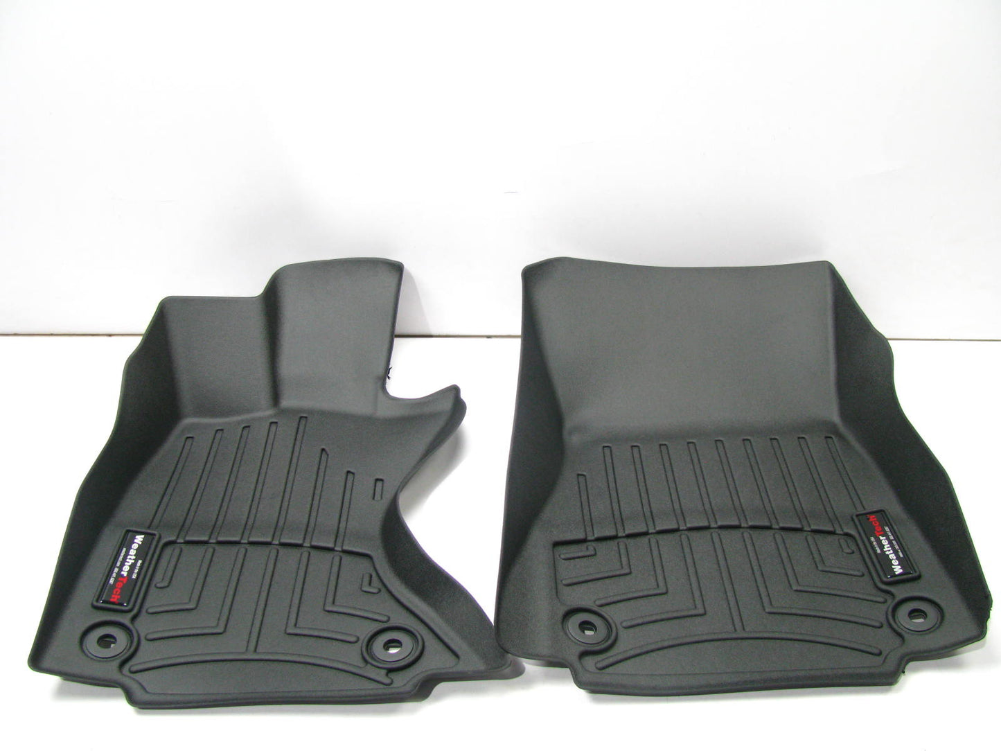 DIRECT FIT - 44575-1-2 Liner Rubber Mats Black For 2014-21 Lexus IS350 AWD