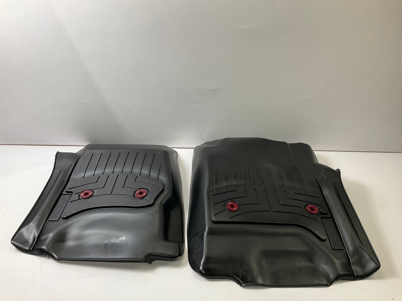 DIRECT FIT - 446071 FRONT Floor Liner Rubber Mats - BLACK