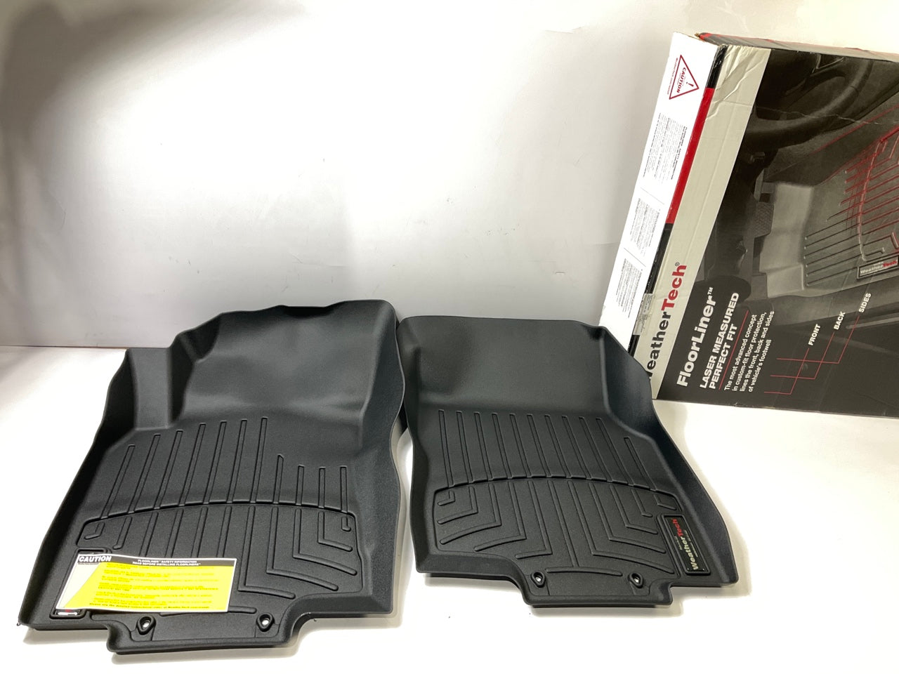 DIRECT FIT 446301 Front Floor Liner Mats For 2014-2020 Nissan Rogue - BLACK