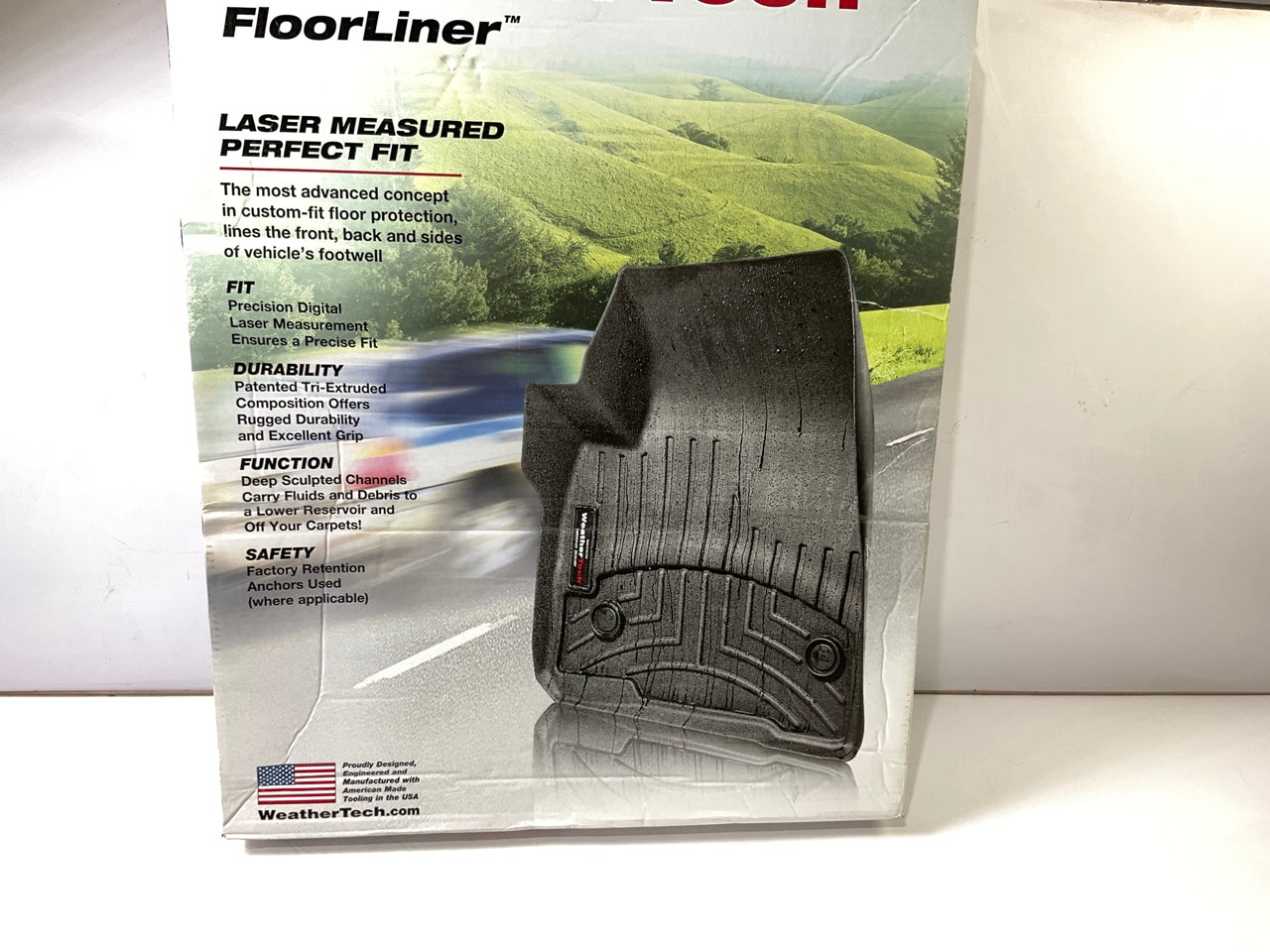 DIRECT FIT 446301 Front Floor Liner Mats For 2014-2020 Nissan Rogue - BLACK
