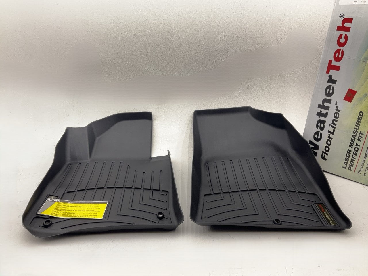 DIRECT FIT 446661 Front Rubber Floor Liner Mats For 2015-2019 Hyundai Sonata