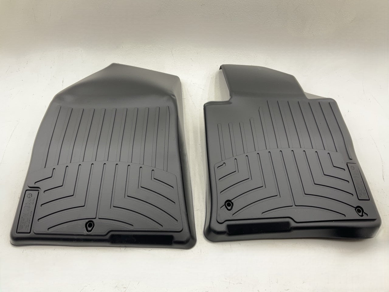 DIRECT FIT 446661 Front Rubber Floor Liner Mats For 2015-2019 Hyundai Sonata