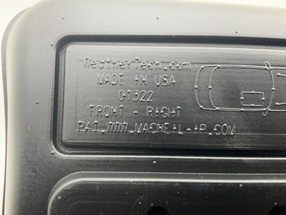 DIRECT FIT 446661 Front Rubber Floor Liner Mats For 2015-2019 Hyundai Sonata