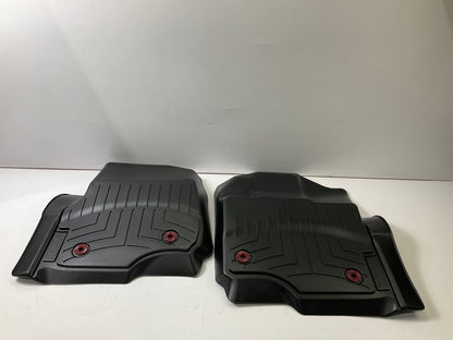 DIRECT FIT - 446971 FRONT Floor Liner Rubber Mats For 2015-2025 Ford F-150 BLACK