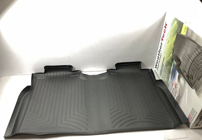 DIRECT FIT - 446972  2nd Row Rear Rubber Floor Liner Mat Black - 2015-2024 F-150