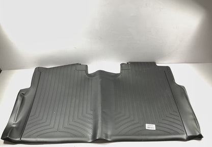 DIRECT FIT - 446974 Rear Black Rubber Floor Liner Mat, 2015-2023 CREW CAB F-150