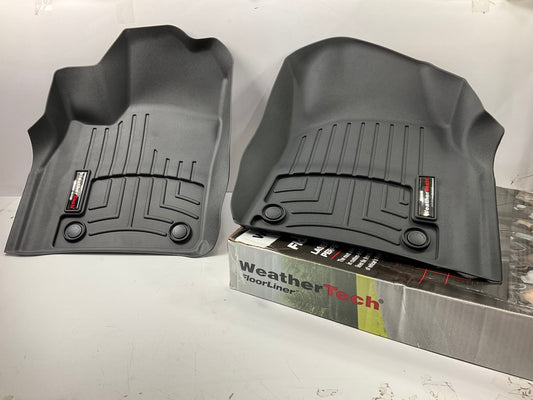 DIRECT FIT - 449301 BLACK Rubber Floor Liner Mats For 16-21 Jeep Grand Cherokee