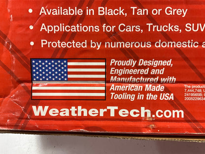 DIRECT FIT - 450042 Rear Tan Rubber Floor Liner Mat For 2002-2008 Dodge Ram 1500