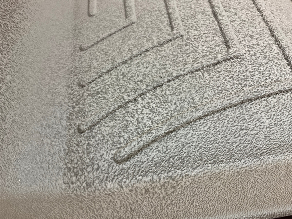 DIRECT FIT - 450042 Rear Tan Rubber Floor Liner Mat For 2002-2008 Dodge Ram 1500