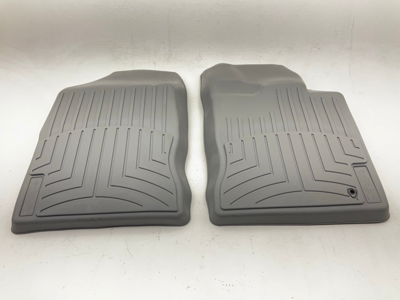 DIRECT FIT 461931 Front Rubber Floor Liner Mats, Gray For 2001-2010 PT Cruiser
