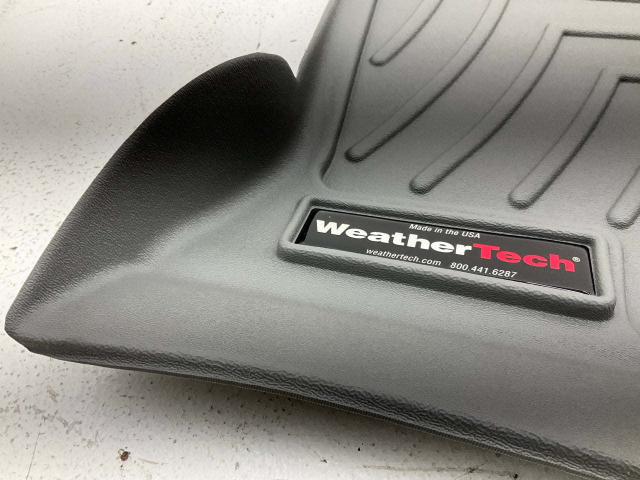 DIRECT FIT - 463581 Front Rubber Floor Liner Mats, Gray