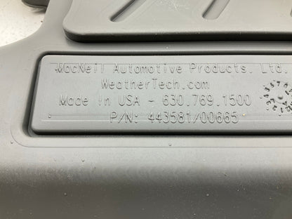 DIRECT FIT - 463581 Front Rubber Floor Liner Mats, Gray