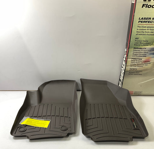 DIRECT FIT 475321 Front Floor Liner Mats For 2013-22 Encore, 2015-22 Trax COCOA