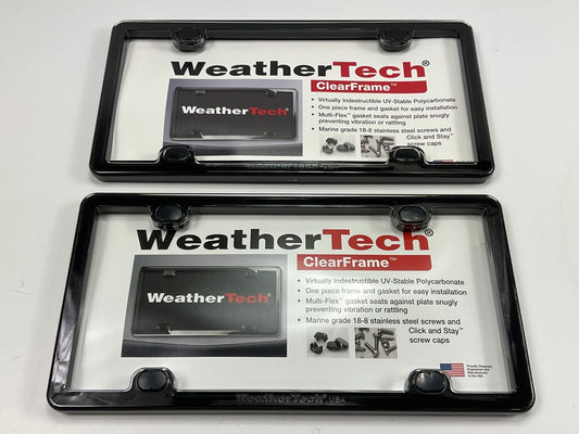 (2) 63020 ClearFrame License Plate Frames, Comes With Stainless Steel Hardware