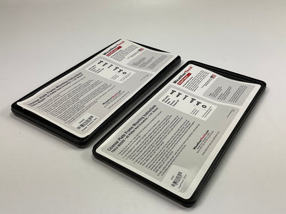 (2) 63020 ClearFrame License Plate Frames, Comes With Stainless Steel Hardware