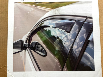 DIRECT FIT - 82437 Vent Visor Window Deflector 4-Piece Set For 2007-2018 BMW X5